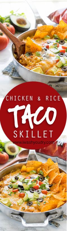 Chicken Taco Skillet