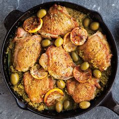 Chicken Tagine with Preserved Lemons and Olives