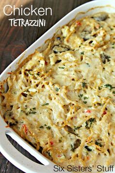 Chicken Tetrazzini Casserole