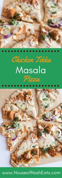 Chicken Tikka Masala Pizza