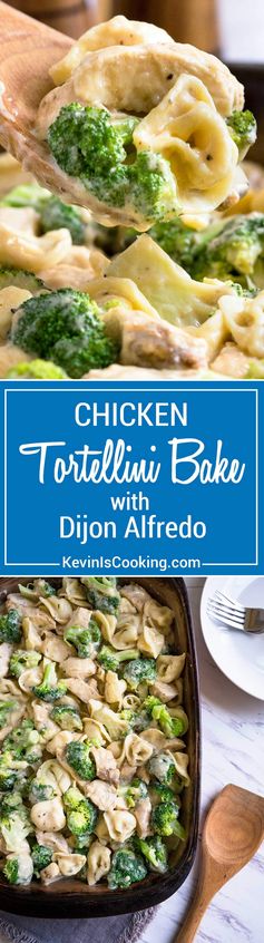 Chicken Tortellini Dijon Alfredo