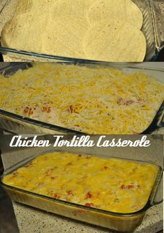 Chicken Tortilla Casserole