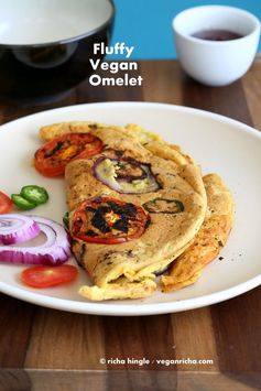 Chickpea flour Veggie Omelet