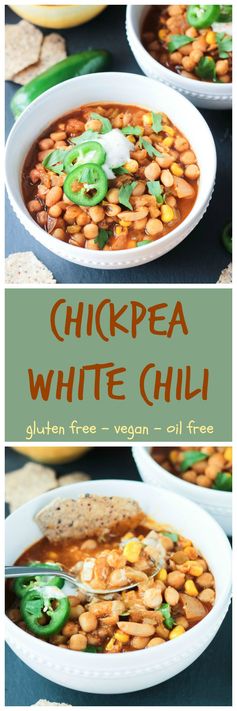 Chickpea White Chili