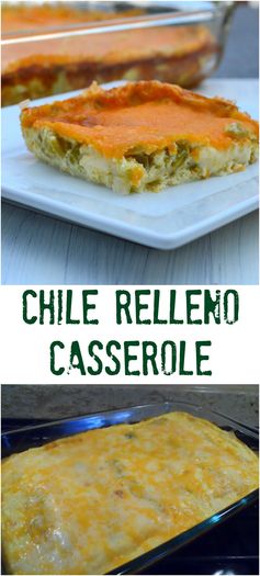 Chile Relleno Breakfast Casserole