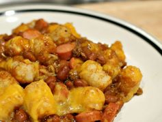 Chili Dog Casserole