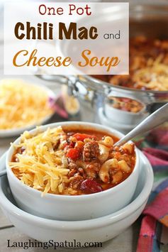 Chili Mac and Cheese Soup