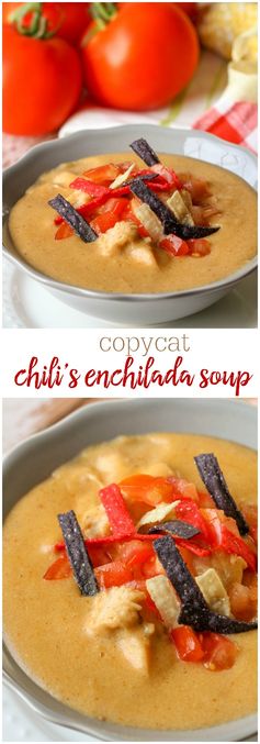 Chili's Copycat Enchilada Soup