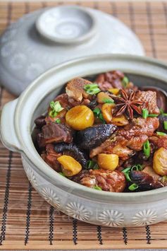 Chinese Braised Chicken with Chestnuts