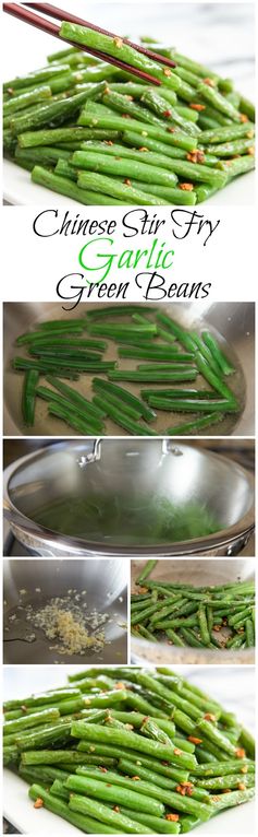 Chinese Style Garlic Green Beans