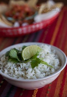 Chipotle’s Cilantro Lime Rice in the Pressure Cooker