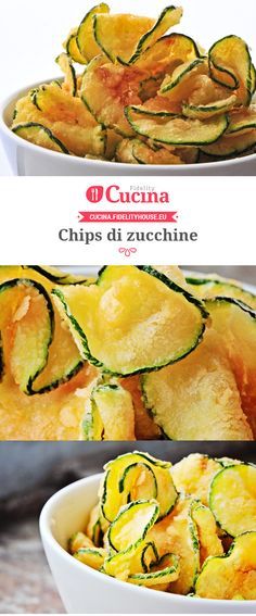 Chips di zucchine