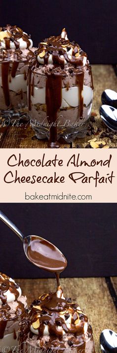 Chocolate Almond Cheesecake Parfait