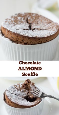 Chocolate Almond Souffle