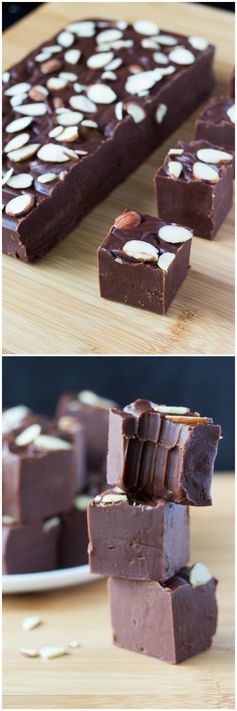 Chocolate Amaretto Fudge