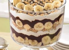 Chocolate & Banana Trifle