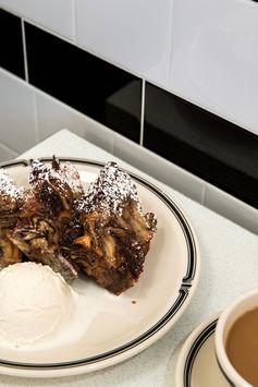 Chocolate Babka Bread Pudding