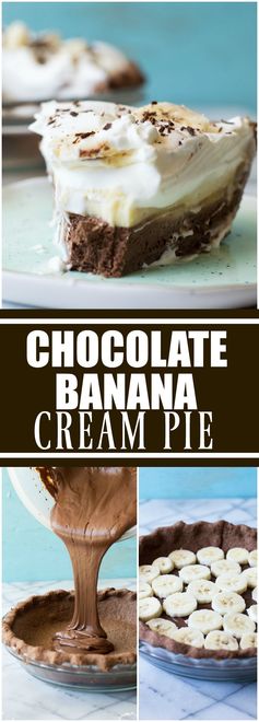 Chocolate Banana Cream Pie