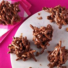 Chocolate Butterscotch Haystacks