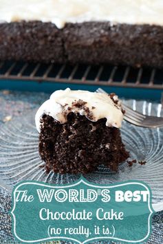 Chocolate Cake and Cream Cheese Frosting