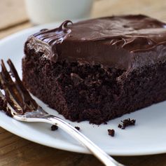 Chocolate Cake with Mocha Frosting