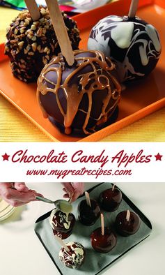 Chocolate Candy Apples