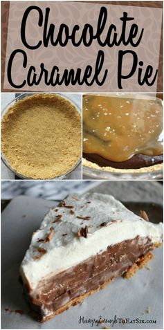 Chocolate Caramel Pie