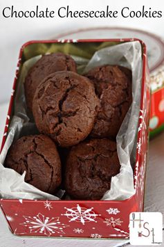 Chocolate Cheesecake Cookies