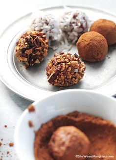 Chocolate Cheesecake Truffles