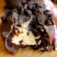 Chocolate Chip Cookie Dough Bombs