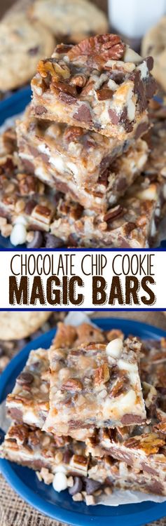 Chocolate Chip Cookie Magic Bars