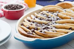 Chocolate Chip Pancake Casserole