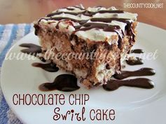 Chocolate Chip Swirl Cake