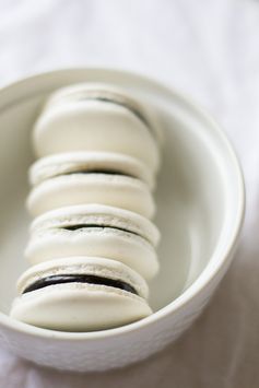 Chocolate Coconut Macarons