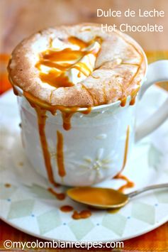 Chocolate con Arequipe (Dulce de Leche Hot Chocolate