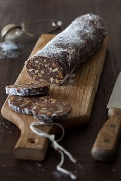 Chocolate Dessert Salami