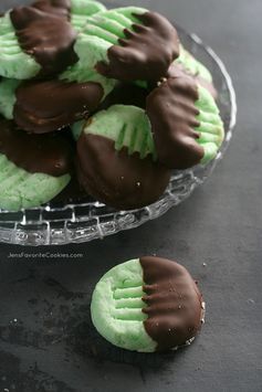 Chocolate Dipped Cream Cheese Mints