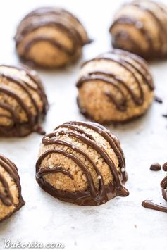 Chocolate-Dipped Vanilla Bean Macaroons