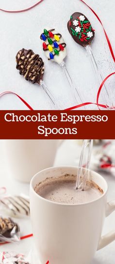 Chocolate Espresso Spoons