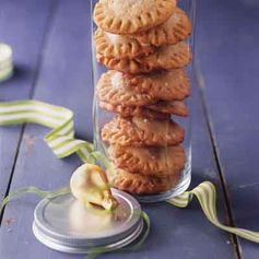 Chocolate Filled Peanut Butter Cookies