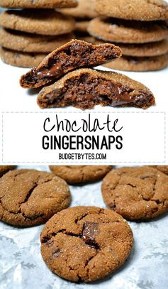 Chocolate Gingersnaps