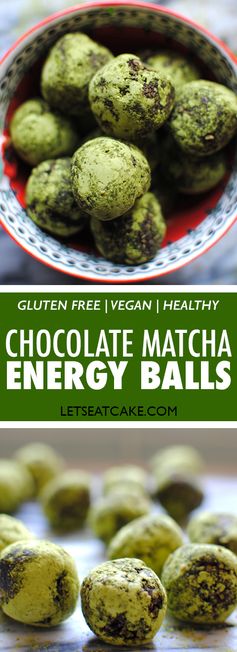 Chocolate Matcha Balls