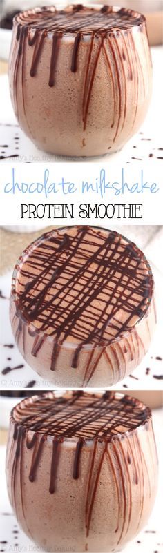 Chocolate Milkshake Protein Smoothie