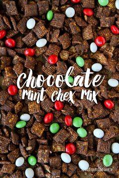 Chocolate Mint Chex Mix