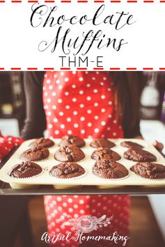 Chocolate Muffins (Trim Healthy Mama-E