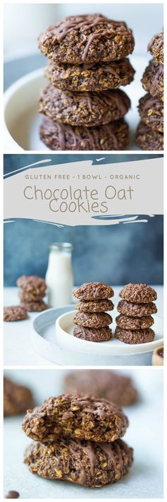 Chocolate Oat Cookies