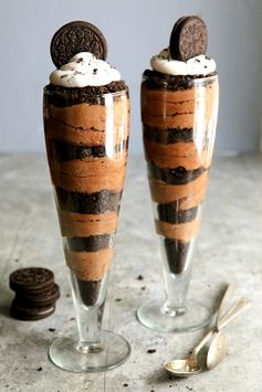 Chocolate Oreo Parfaits