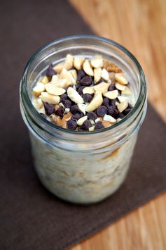 Chocolate Peanut Butter Overnight Oats