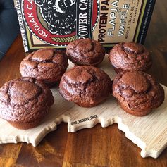 Chocolate Peanut Butter Power Muffins