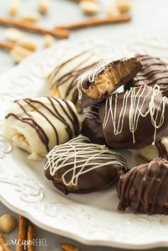 Chocolate Peanut Butter Pretzel Candies